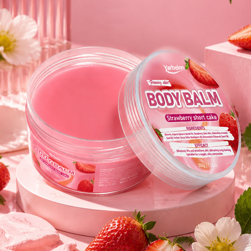 Strawberry body butter