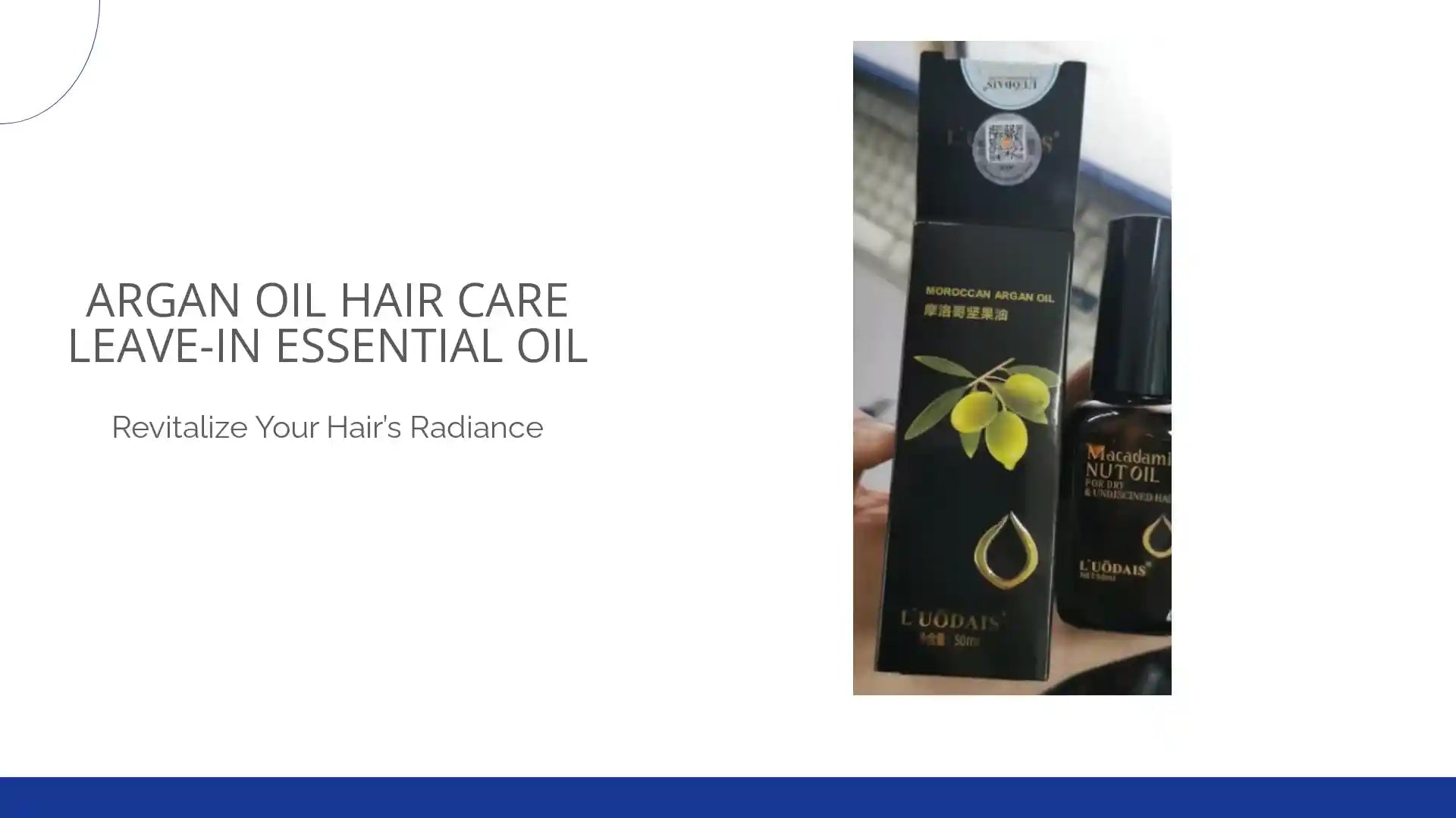Argan Oil Hair Care Leave-In Essential Oil by@Outfy