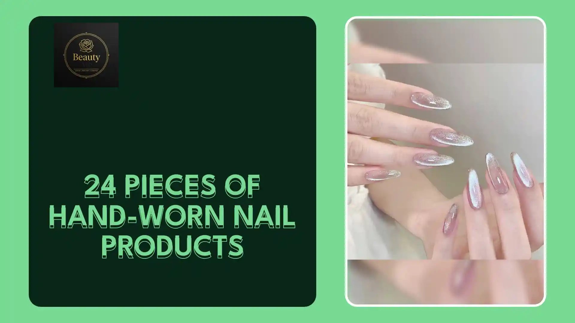 24 Pieces Of Hand-worn Nail Products by@Outfy